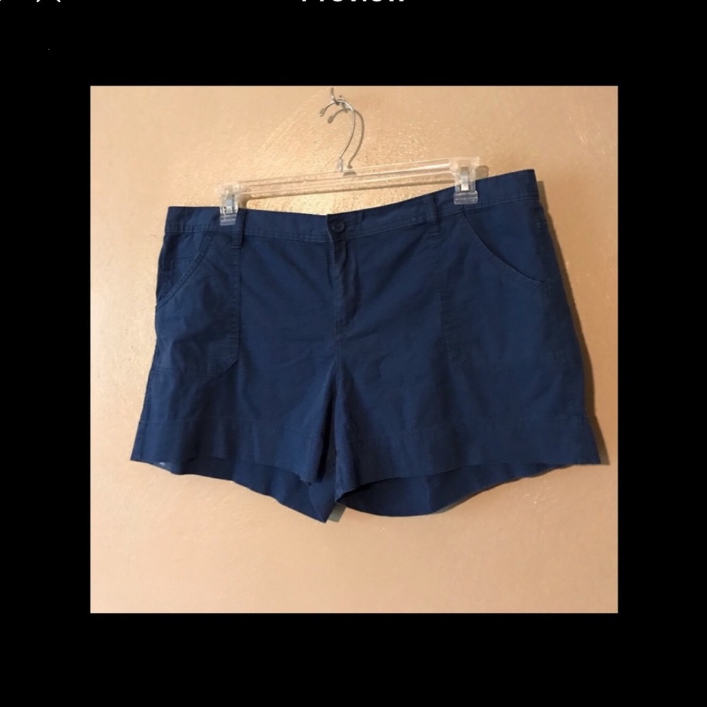 Calvin Klein blue shorts size 18W